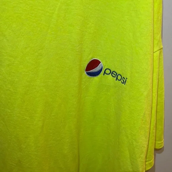 Pepsi Yellow Short Sleeve Tee - Picture 2 of 4
